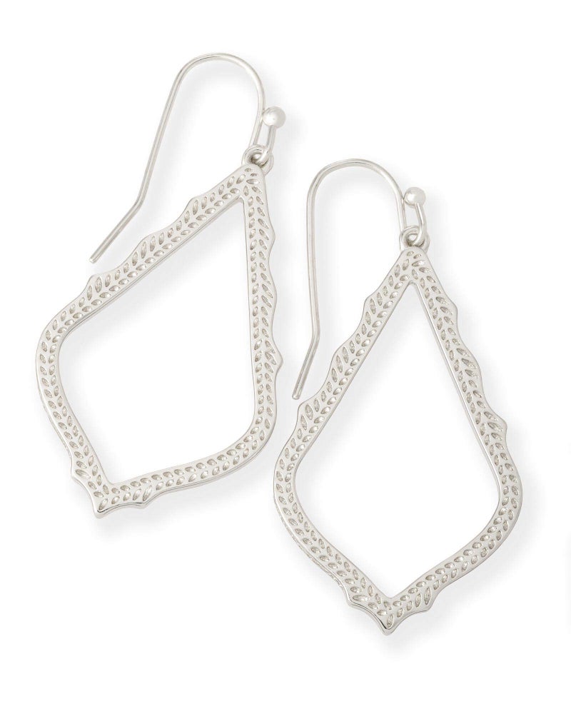 Kendra Scott Sophia Drop Earrings for Women, Dainty Fashion Jewelry, Rhodium-Plated - Image 1